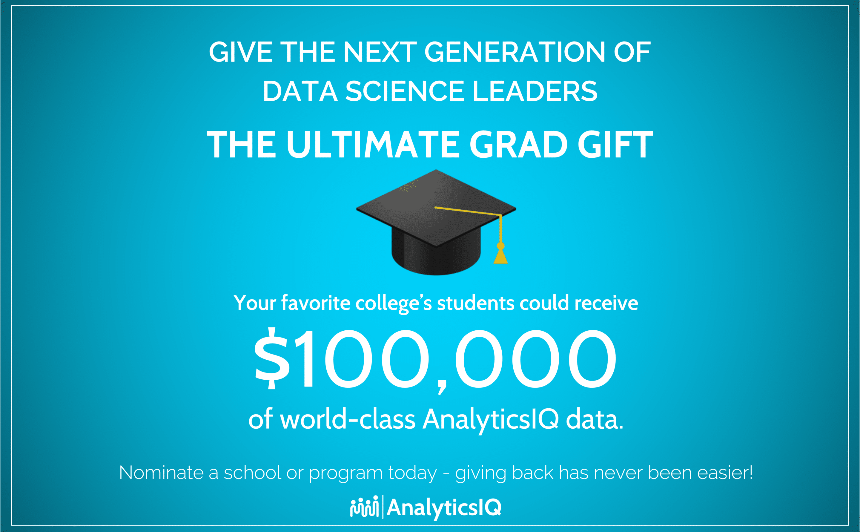 How You Can Empower the Next Generation of Data Science Leaders in Less than 60 Seconds