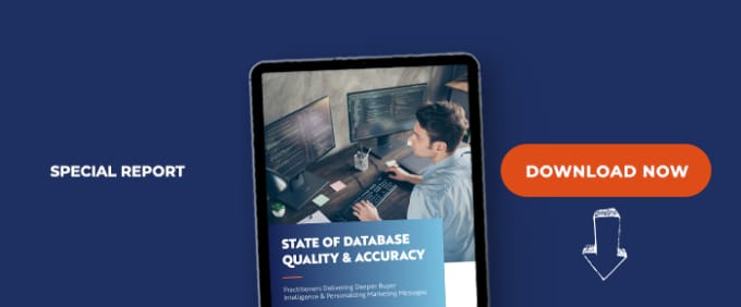 state of database quality and accuracy special report download banner